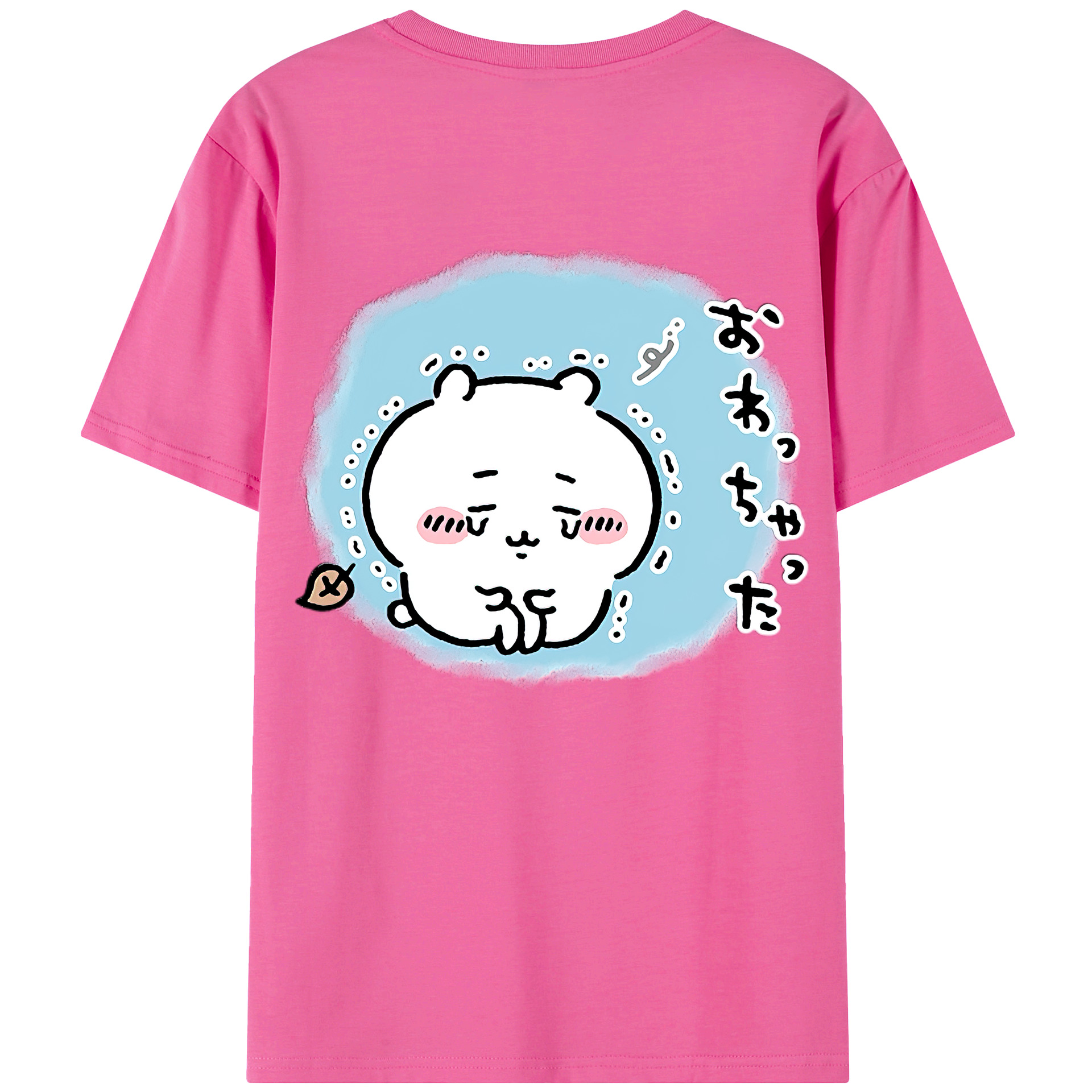 （画像用） ちいかわ ちいかわ Chii-kawa chiikawa レディース半袖Tシャツ(バックプリント)